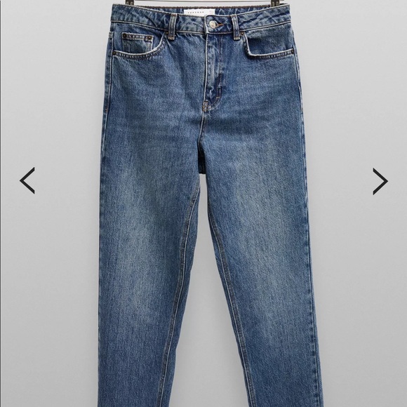 NWOT Topshop Mom Jeans - Picture 3 of 12
